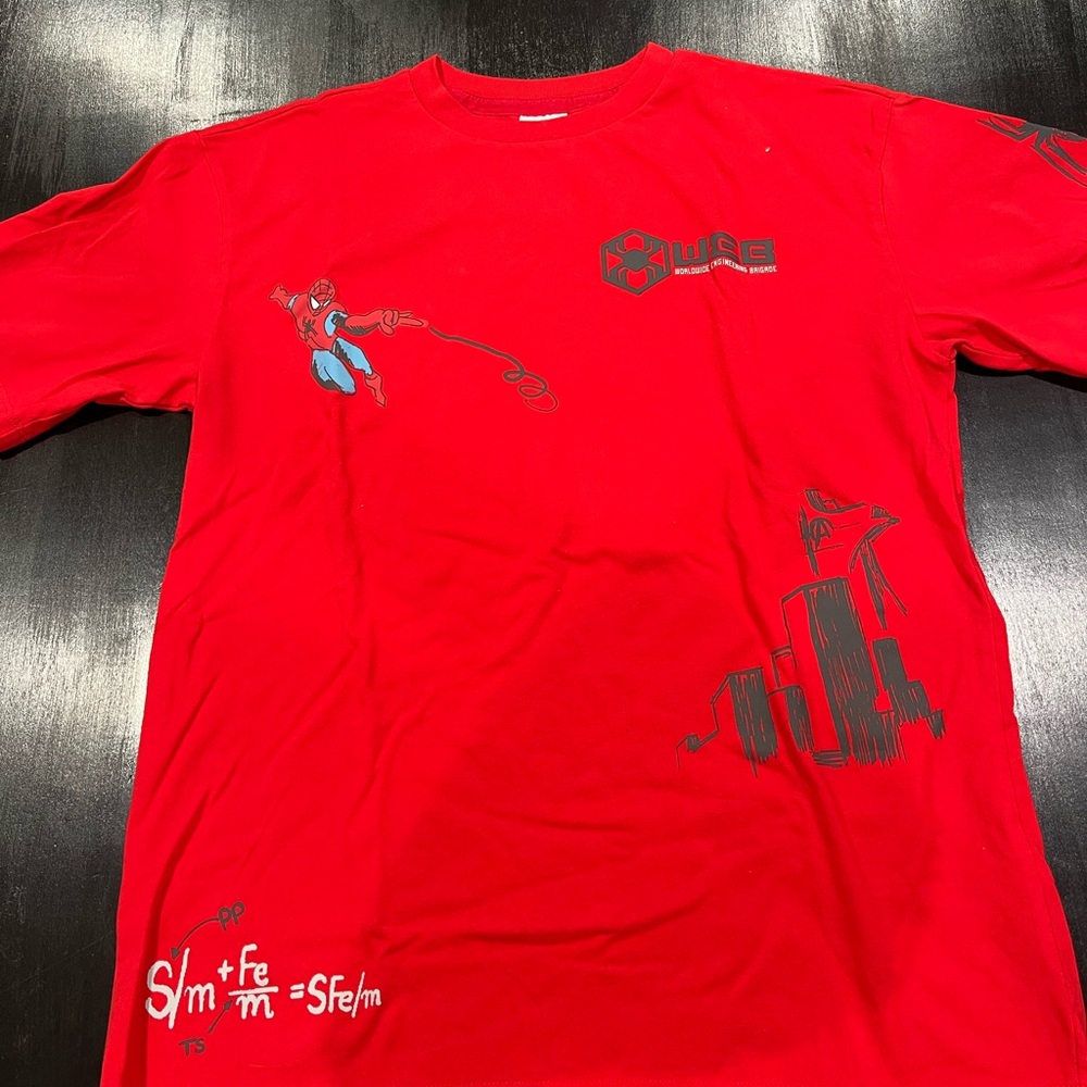 MARVELS Spider-man Tshirt from disneyland